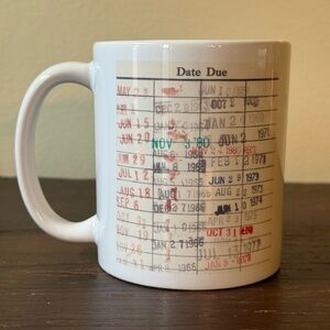 Ashland Library Due Date Ceramic Mug